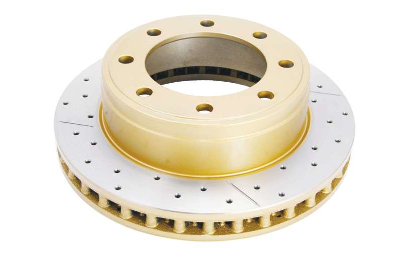 DBA 90-00 Mitsubishi Montero Front Street Series Drilled & Slotted Rotor