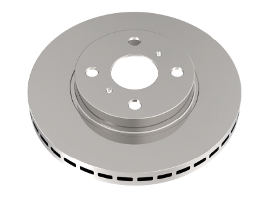 DBA 04-12 Nissan Pathfinder 4.0L Front En-Shield Standard Brake Rotor