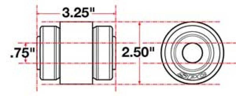 SPC Performance X Axis Sealed Flex Joint