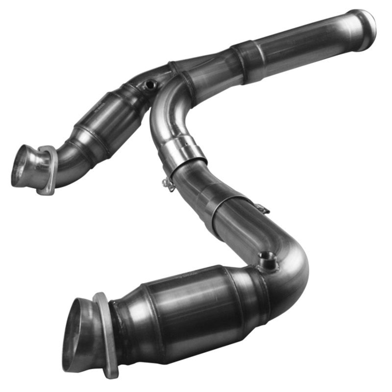 Kooks 09-13 GM 1500 3in x OEM Out Cat SS Y Pipe Kooks HDR Req