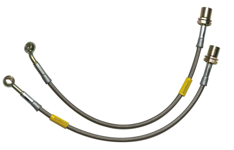 Goodridge 15-17 Volkswagen Golf / Golf Sportwagen w/4-Link Sus. (Gas) SS Brake Line Kit