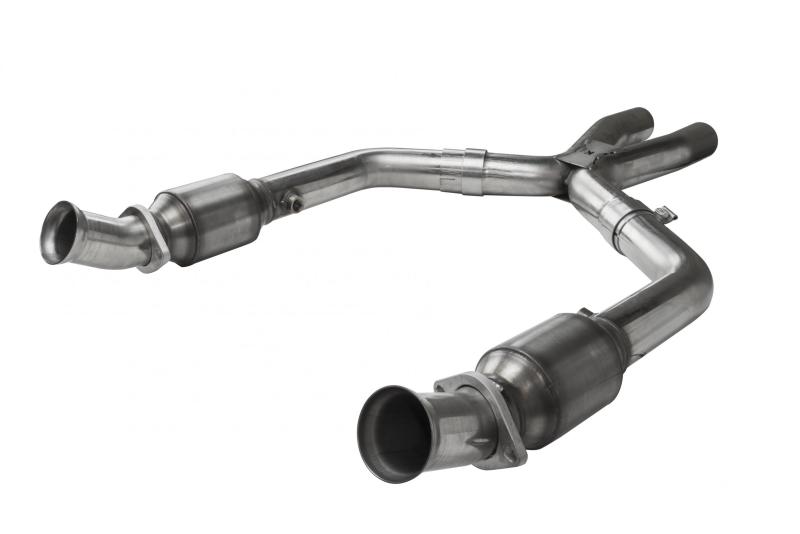 Kooks 05-10 Ford Mustang GT 4.6L 3V Auto/Manual 2 1/2in x 2 1/2in OEM Cat X Pipe Kooks HDR Req