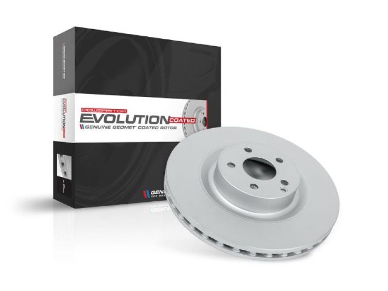 Power Stop 2006 Mercedes-Benz CLS500 Front Evolution High Carbon Geomet Coated Rotor