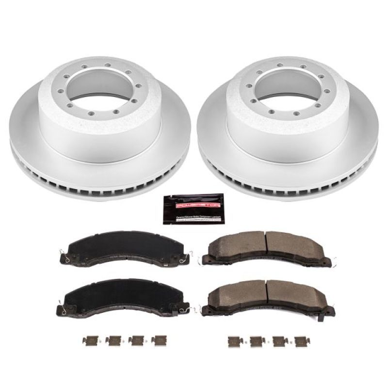 Power Stop 11-12 Ram 4500 Rear Z17 Evolution Geomet Coated Brake Kit