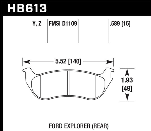 Hawk LTS Street Brake Pads