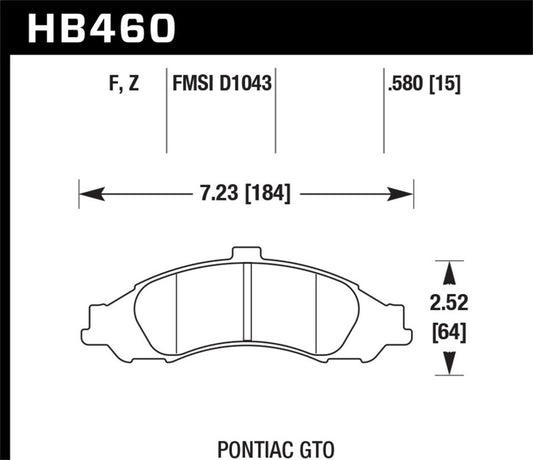 Hawk HPS Street Brake Pads