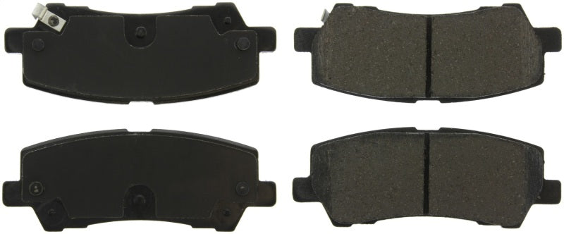 StopTech 15-18 Ford Mustang Rear Street Brake Pads w/Shims & Hardware