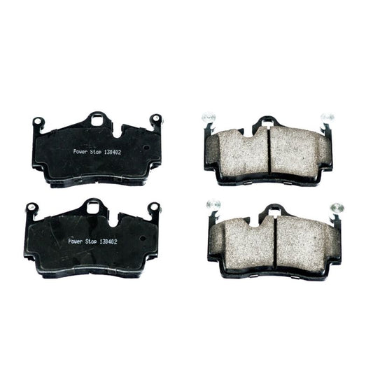 Power Stop 17-18 Porsche 718 Boxster Rear Z16 Evolution Ceramic Brake Pads