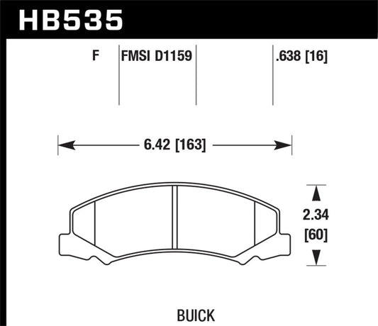 Hawk HPS Street Brake Pads