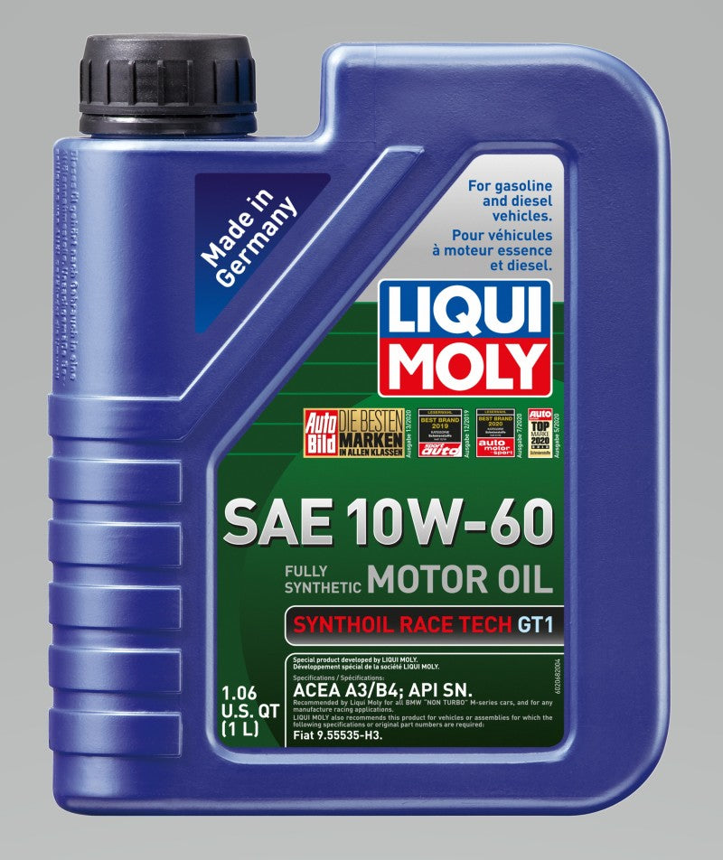 LIQUI MOLY 1L Synthoil Race Tech GT1 Motor Oil 10W60