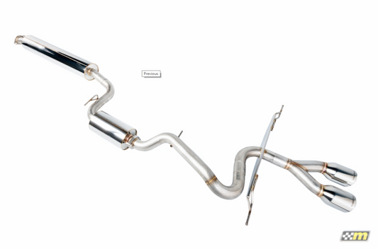 mountune 13-18 Ford Focus ST High Flow Stainless Steel Cat-Back Exhaust