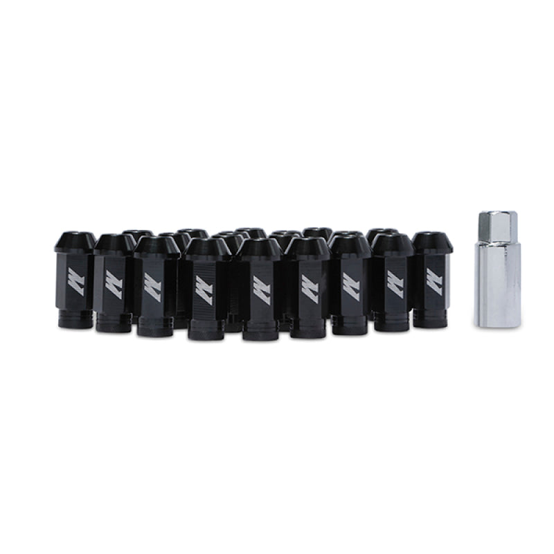 Mishimoto Aluminum Locking Lug Nuts M12 x 1.25 - Black