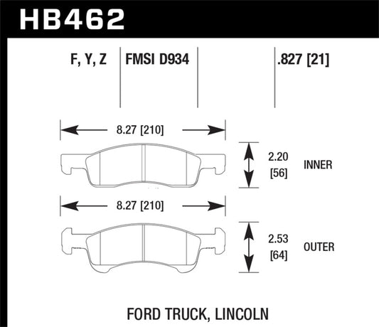 Hawk HPS Street Brake Pads