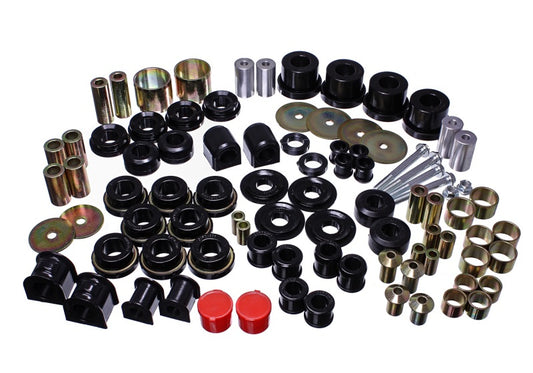 Energy Suspension 15-16 Ford Mustang Black Hyper-Flex Master Bushing Set