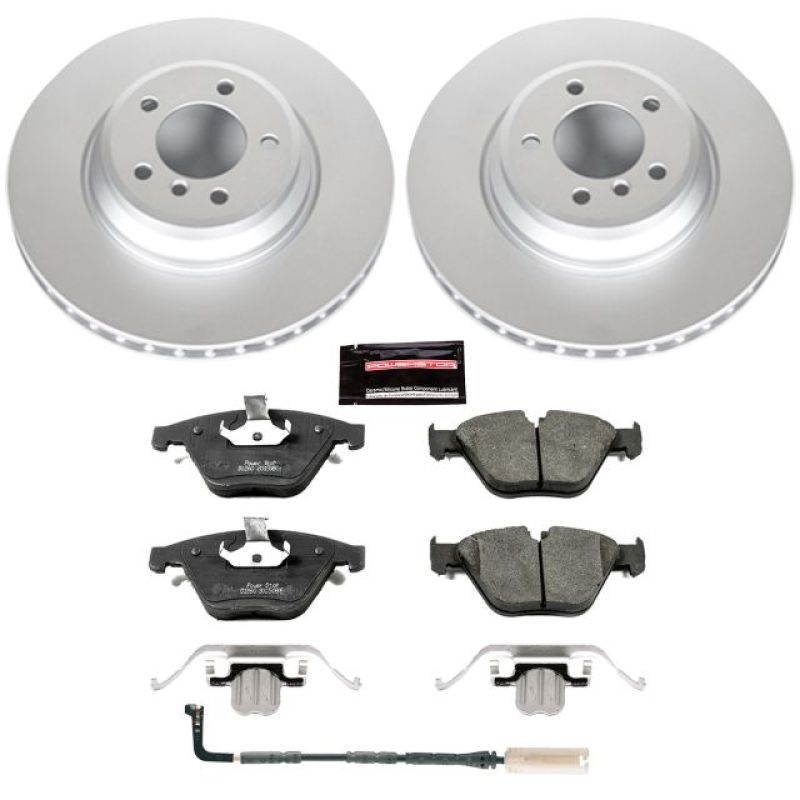 Power Stop 2010 BMW 335i xDrive Front Z23 Evolution Sport Coated Brake Kit