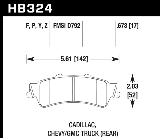 Hawk HPS Street Brake Pads