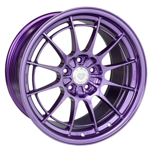 Enkei NT03+M 18x9.5 5x114.3 40mm Offset 72.6mm Bore Purple Wheel (MOQ 40)