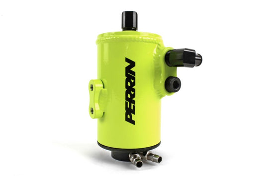 Perrin 02-07 Subaru WRX/STI Air Oil Separator - Neon Yellow