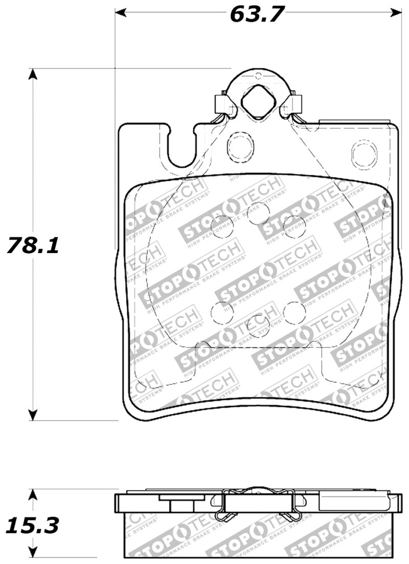 StopTech Performance Brake Pads