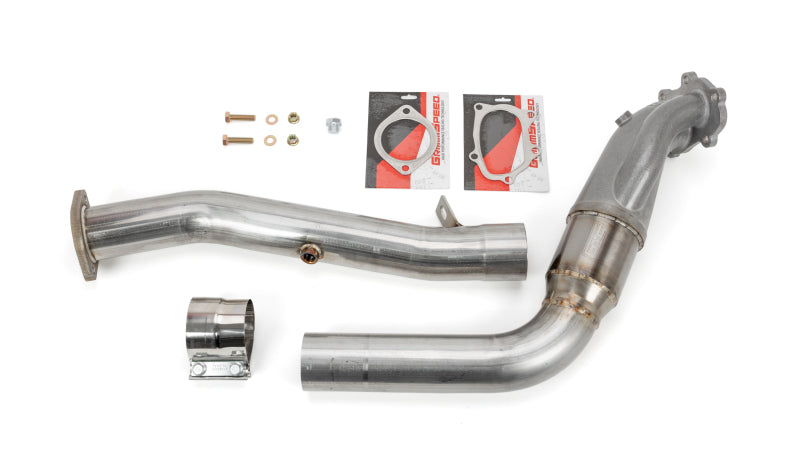 GrimmSpeed 02-07 Subaru WRX / 04-07 Subaru WRX STI / 04-08 Subaru FXT V2 GESI Catted Downpipe