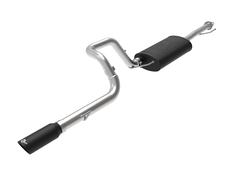 aFe MACHForce XP 2.5in 304-SS Exhaust Cat-Back w/ Black Tip 10-19 Toyota 4Runner V6-4.0L