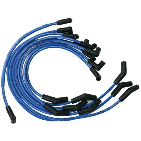 Moroso Custom Ignition Wire Set - Blue Max - Spiral Core