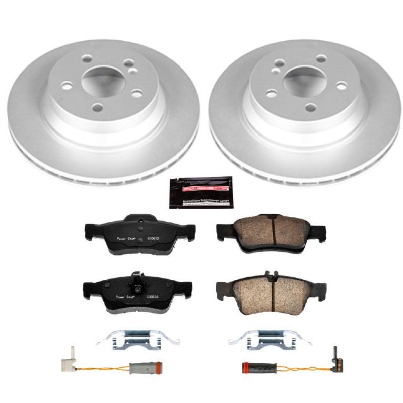 Power Stop 2006 Mercedes-Benz E350 Rear Z23 Evolution Sport Coated Brake Kit