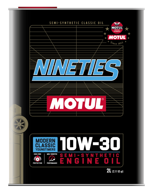 Motul 10W30 Classic Nineties Oil - 10x2L - Single