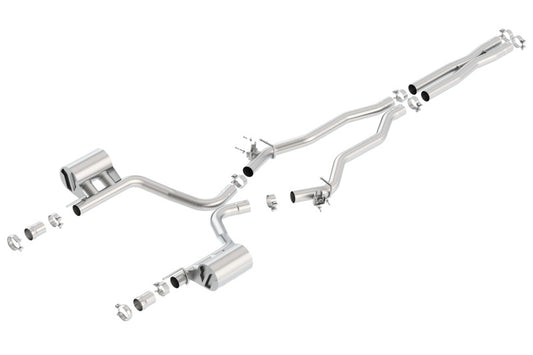 Borla 2015-2016 Charger SRT 392 / Scat Pack 6.4L Atak Catback Exhaust Single Split Rear Exit