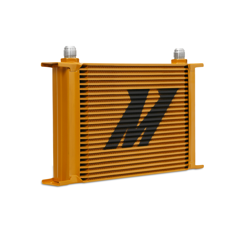 Mishimoto Universal 25-Row Oil Cooler - Gold