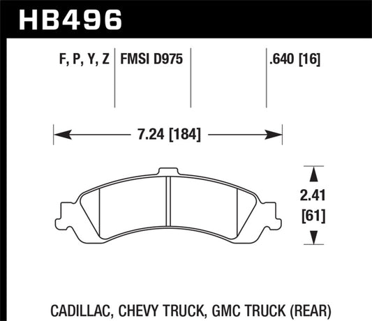 Hawk Performance Ceramic Street Brake Pads