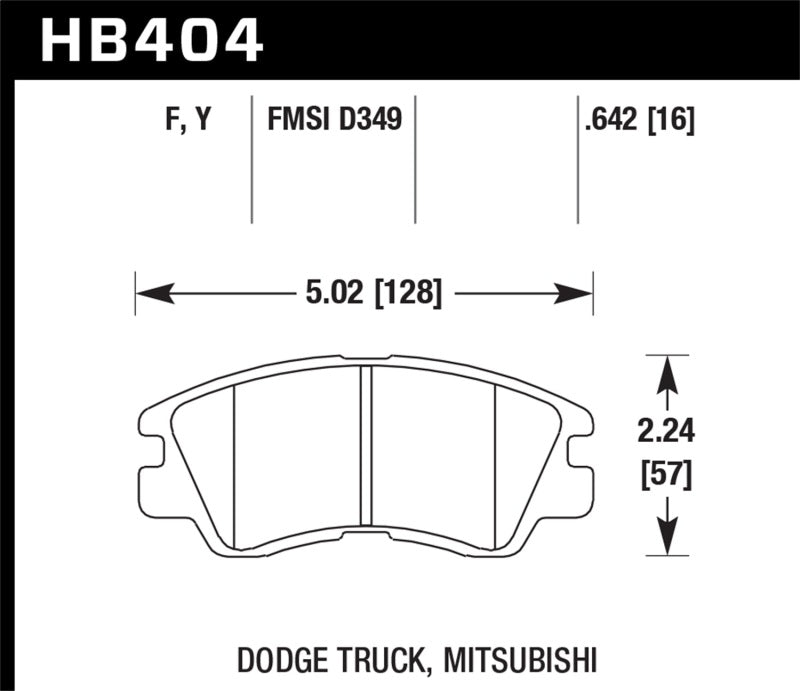 Hawk HPS Street Brake Pads