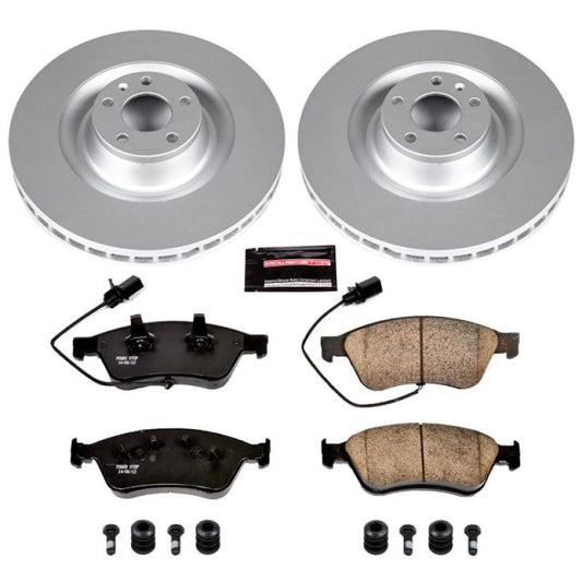 Power Stop 05-09 Audi A8 Quattro Front Z23 Evolution Sport Coated Brake Kit