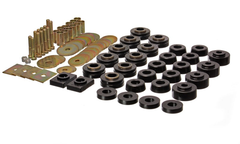 Energy Suspension Body Mount Set - Black