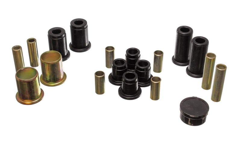 Energy Suspension 87-96 Dodge Dakota 2WD Black Front End Control Arm Bushing Set