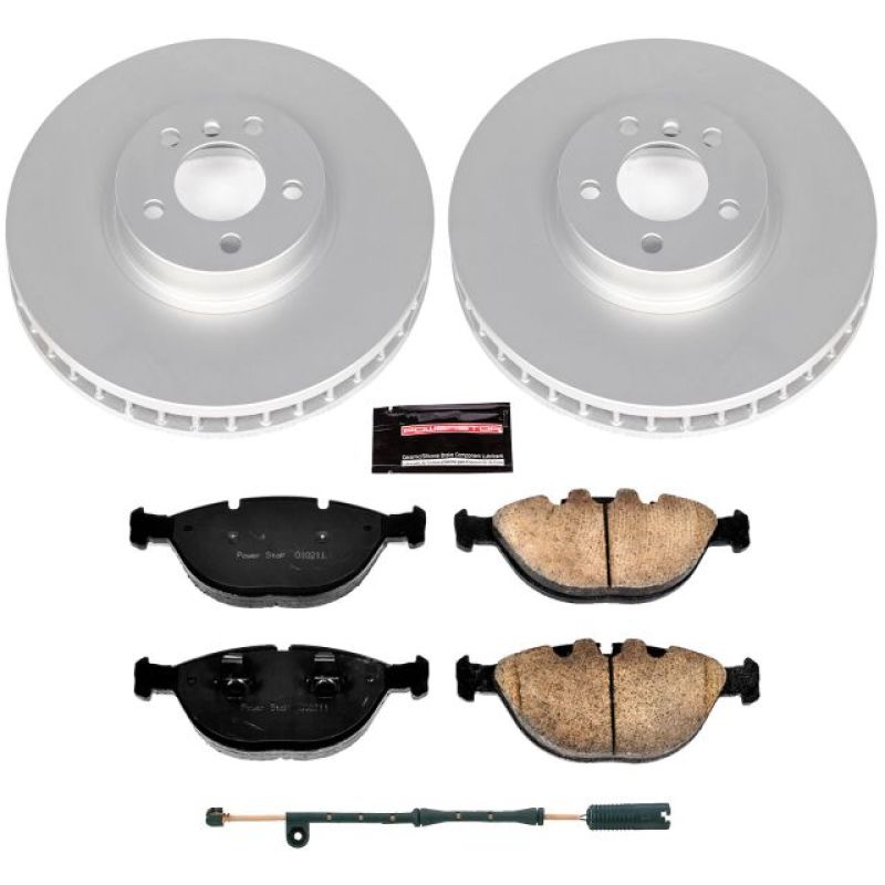 Power Stop 02-03 BMW X5 Front Z23 Evolution Sport Coated Brake Kit