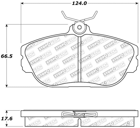 StopTech Fleet Performance Brake Pads