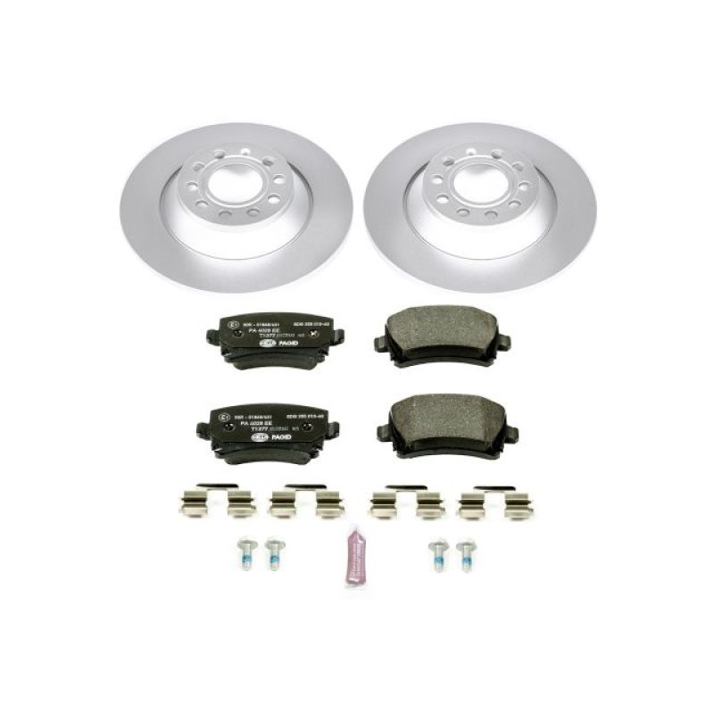 Power Stop 05-11 Audi A6 Rear Euro-Stop Brake Kit