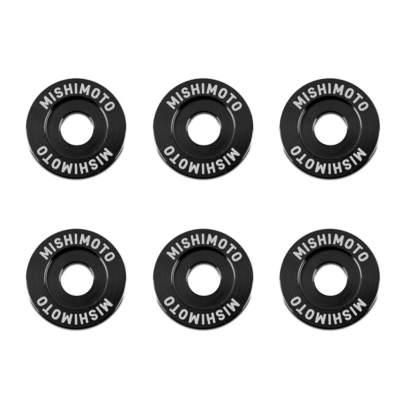 Mishimoto Small Fender Washer Kit (6pcs) - Black