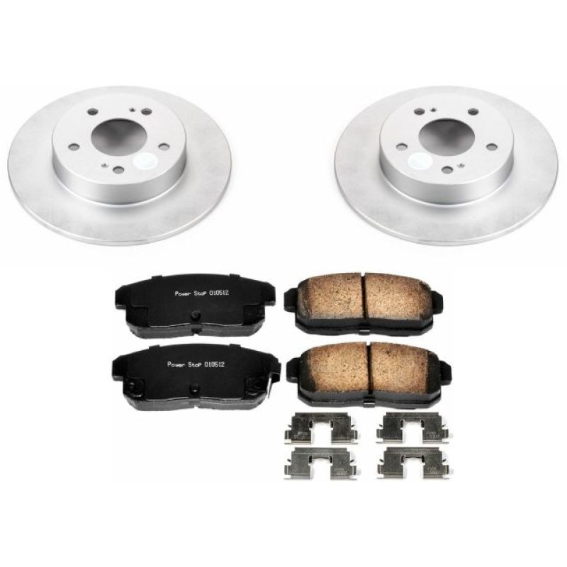 Power Stop 2001 Infiniti I30 Rear Z17 Evolution Geomet Coated Brake Kit