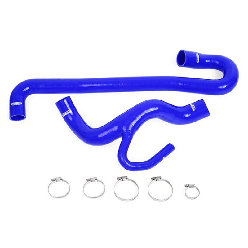 Mishimoto 12+ Jeep Grand Cherokee SRT8 6.4L V8 Blue Silicone Radiator Hose Kit