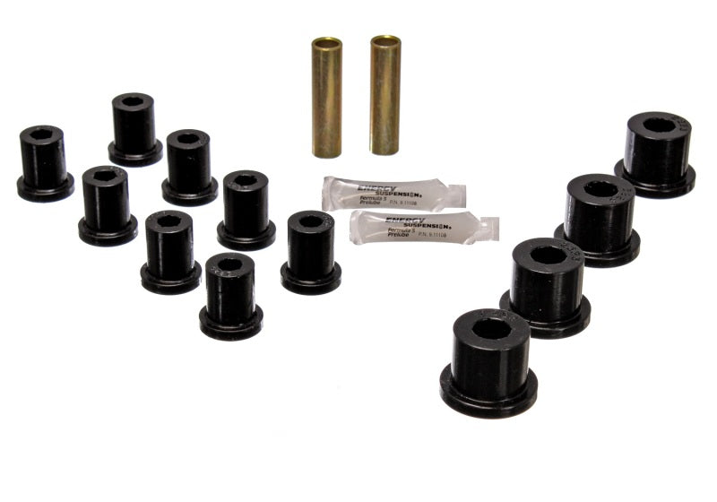 Energy Suspension Jeep Spring Bushing Set - Black