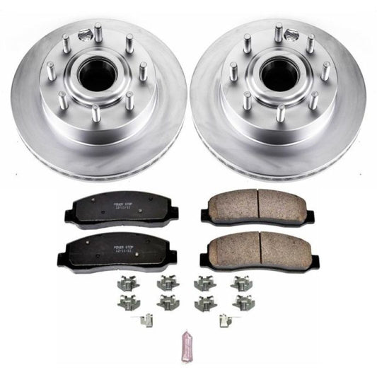 Power Stop 09-11 Ford F-250 Super Duty Front Z17 Evolution Geomet Coated Brake Kit