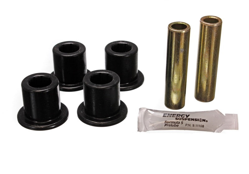 Energy Suspension 74-79 Ford Various Trucks Rear Spring-Frame Shackle Bushings Only - Black