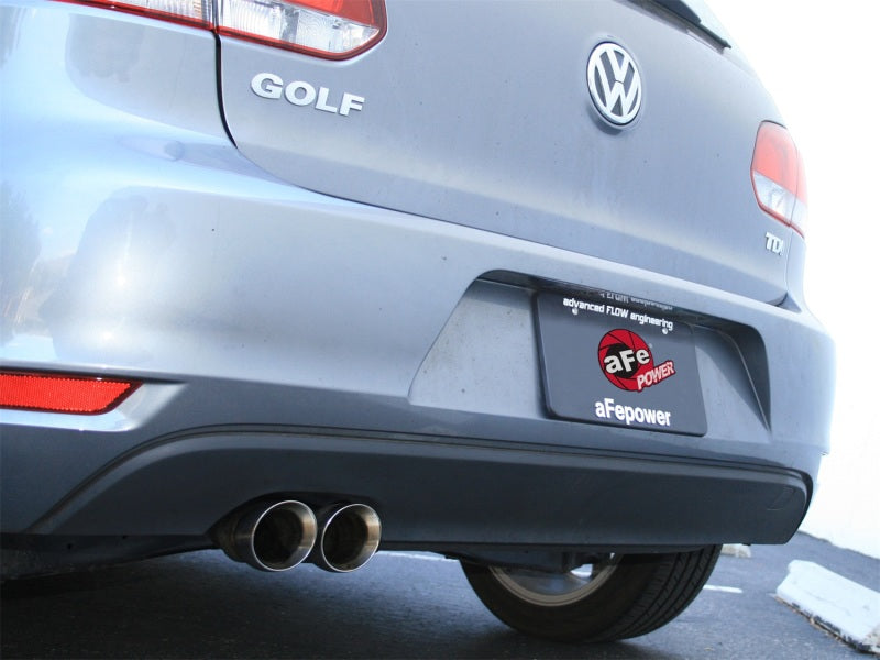 aFe MACHForce XP Exhausts Cat-Back SS-409 EXH CB Volkswagen Golf TDI 11-12 L4-2.0L