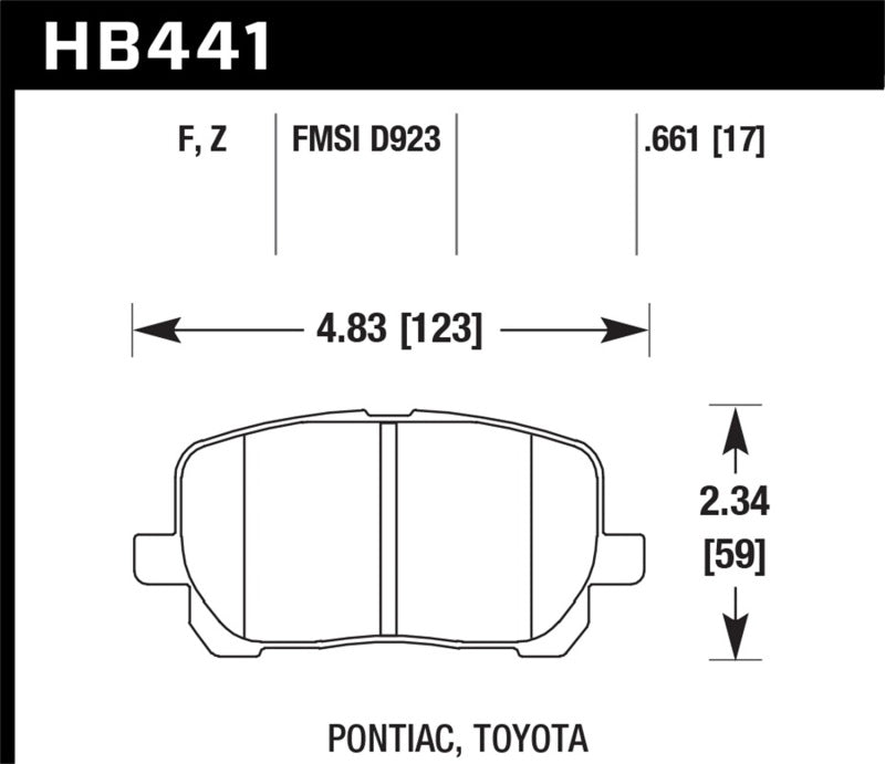 Hawk HPS Street Brake Pads