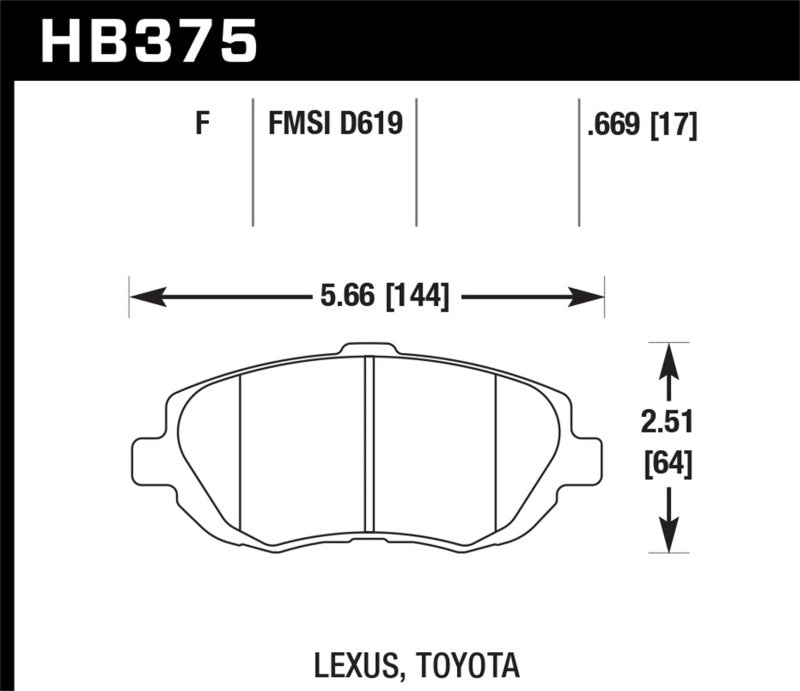 Hawk 93-05 Lexus GS300 / 98-00 GS400 / 01-05 GS430 / 02-05 IS300 / 02-06 SC430 / 93-98 Toyota Supra