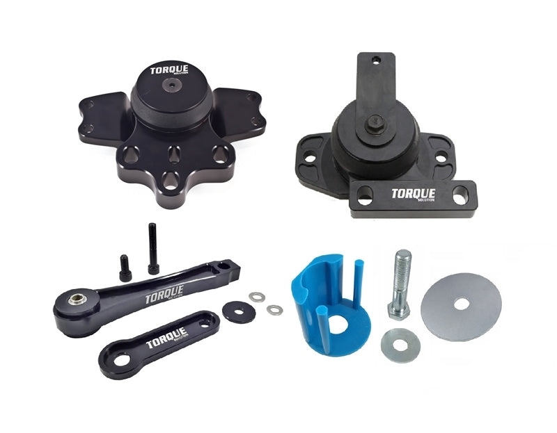 Torque Solution Engine Transmission & Pendulum Mount Kit w/ Race Insert Audi A3 & TT MK2 2.0T FSI