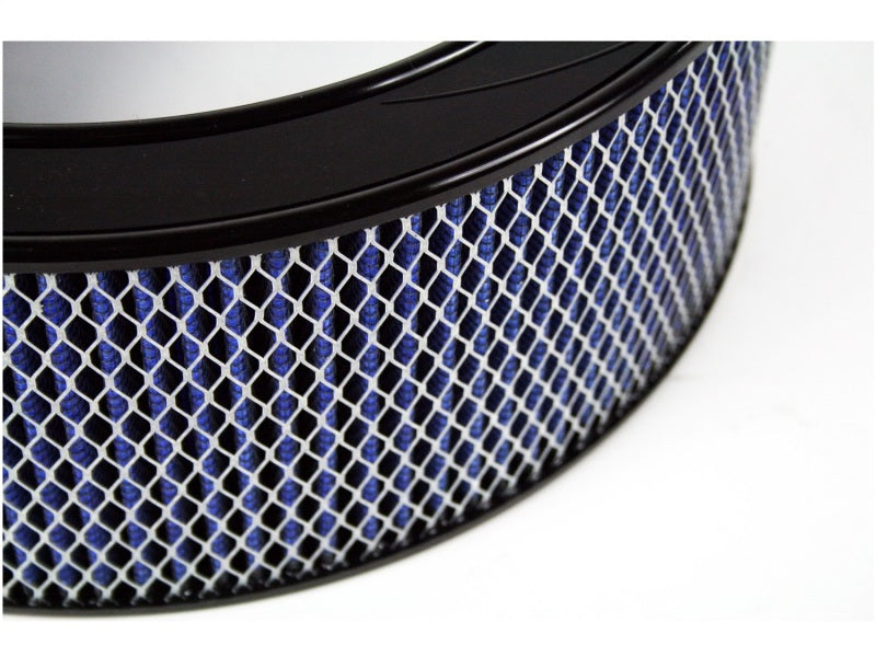 aFe MagnumFLOW Air Filters Round Racing P5R A/F RR P5R 14OD x 11ID x 5H with E/M