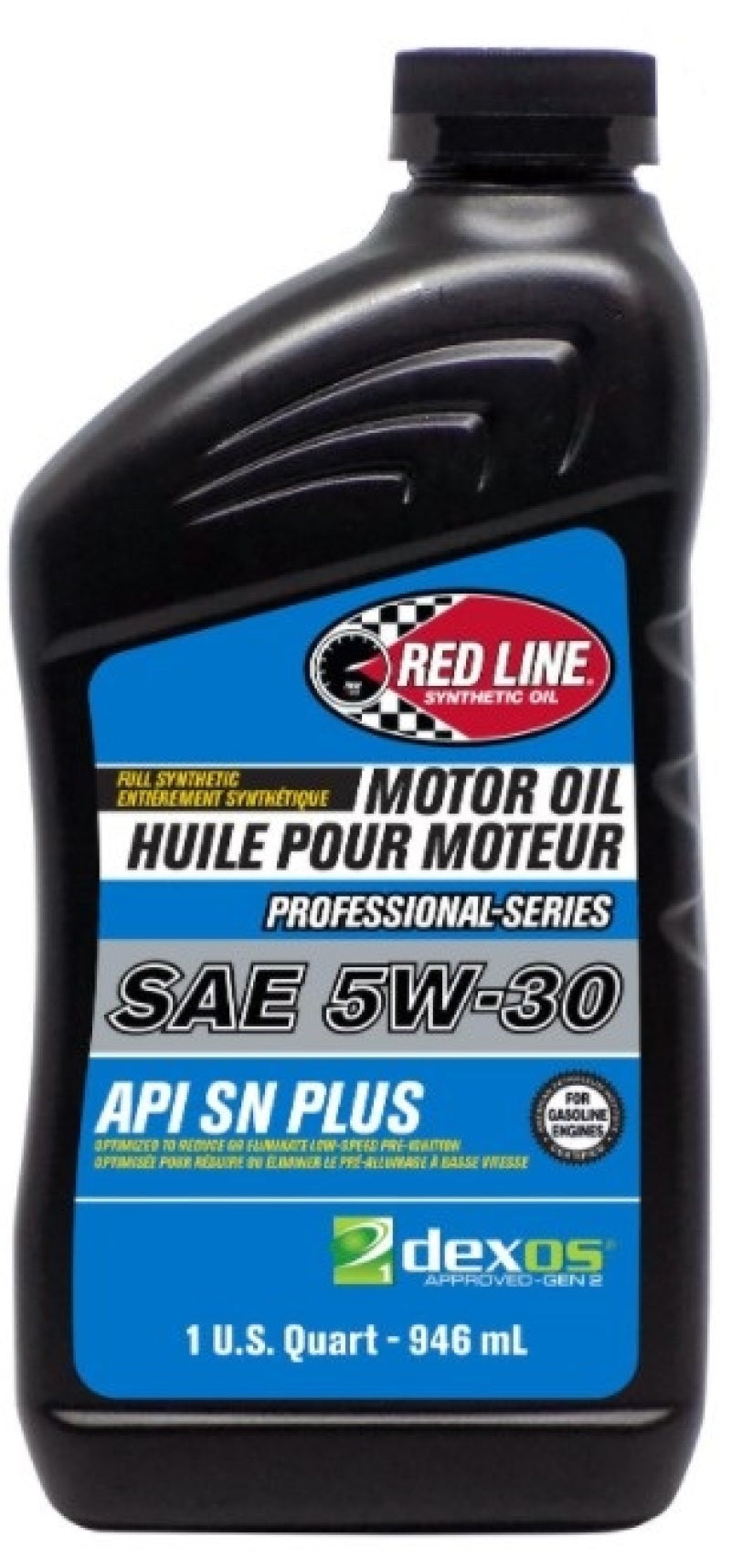 Red Line Pro-Series DEX1G2 SN+ 5W30 Motor Oil - Quart